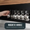 Magnetic Measuring Cups Set, 7Pc Heavy Duty Stainless Steel Nesting Measuring Cup with Easy to Read Engraved Markings for Dry & Liquid Ingredients - 4 of 4