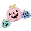 35" Halloween Pastel Pumpkins Balloon with 4 Latex Balloons – Colorful Party Decoration Set - 4 of 4
