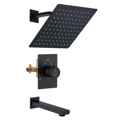 CASAINC 2-Function Single Handle 1-Spray Shower Faucet