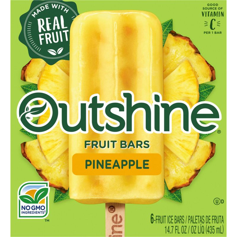 Outshine Pineapple Frozen Fruit Bar - 6ct, 1 of 11
