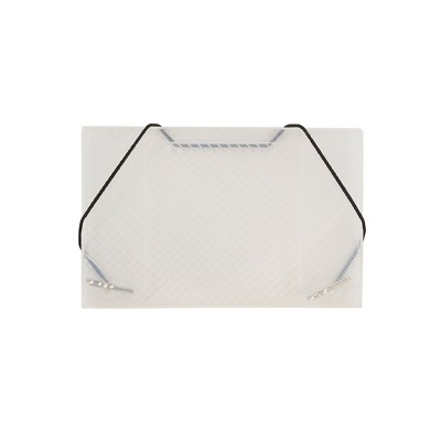 JAM Paper Plastic Business Card Holder Case Clear Grid Sold Individually (2500 001)