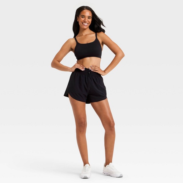 Shorts Deportivos Ligeros de Tiro Alto para Mujer 3" - All In Motion™ 3