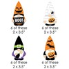 Big Dot of Happiness Halloween Gnomes - DIY Shaped Spooky Fall Party Cut-Outs - 24 Count - 3 of 4