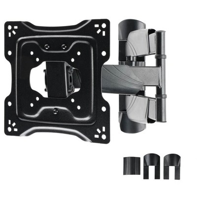 Monoprice Low Profile Full-Motion Articulating TV Wall Mount For TVs 23in to 42in, for Samsung, Vizio, Sharp, LG, TCL, Max Weight 77 lbs, VESA 200x200