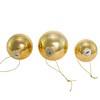 Kurt Adler 60-80MM Shiny Gold Glass Ball Ornaments, 20-Piece Set - 3 of 4