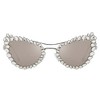 Swarovski SK 7011 4001AP Womens Irregular Sunglasses Silver 56mm - 2 of 3