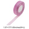 Unique Bargains Ribbon Sheer Organza & Satin Blend Polyester 1771.65"x0.79" 1 Pc - 3 of 4