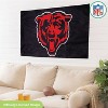 Evergreen Chicago Bears 3' x 5' Indoor Outdoor Flag for Home Apartment Dorm Rooms - 2 of 4