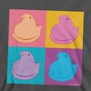 Peeps Easter In Squares In Four Colors Unisex Adult Crewneck Sweatshirt - 2 of 4