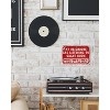 Funny Music Metal Sign - My Neighbors Listening to Great Music - 8x12 Inch - 3 of 4
