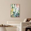Art Remedy Greenery Raindrops Green Abstract Wall Art Framed - 2 of 4