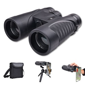 MOVSSOU Binocular Telescope 12x42 HD Binocular for Smartphone Adult Handheld Telescope Bird Watching Hiking Wildlife - 1 of 4