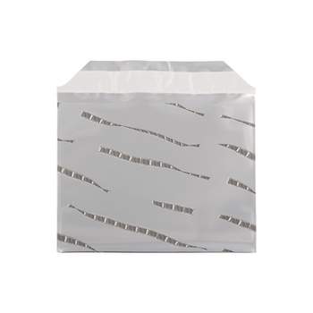 JAM Paper 5x6.125 Booklet Foil Envelopes w/Self-Adhesive Closure Silver Film 01323265B