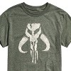 Men's - Star Wars - The Mandalorian Mando Icon Short Sleeve Graphic T-Shirt - 2 of 4