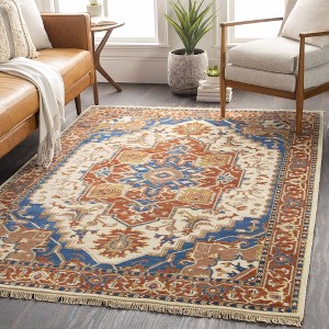 Hauteloom Rectangle Area Rug   Burnt Orange - 1 of 4