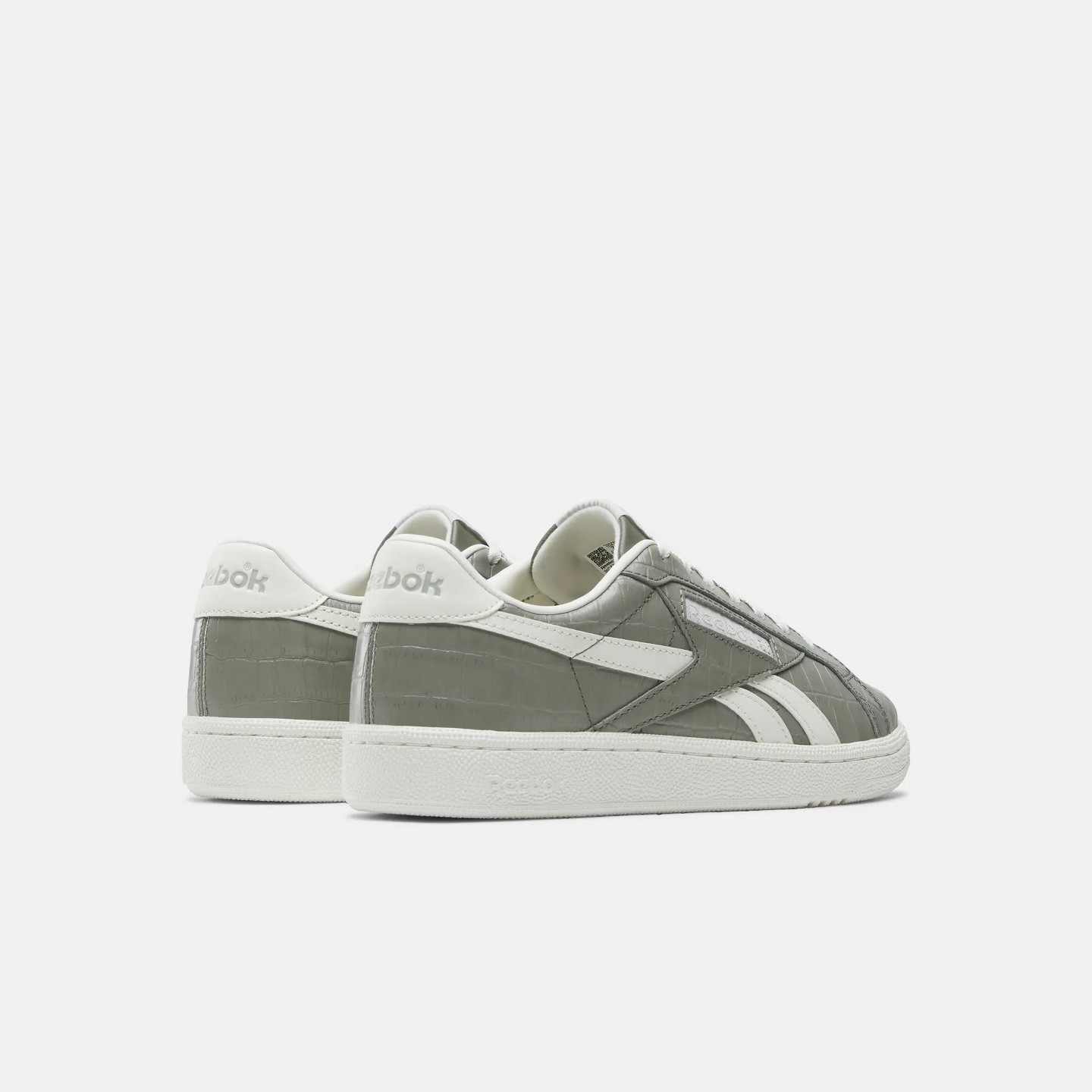Женские кроссовки Reebok Club C Grounds UK Shoes Size 9 Still Grey/Chalk/Escape Grey, цвет: Серый — фото 3