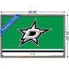 Trends International NHL Dallas Stars - Logo 21 Framed Wall Poster Prints - 3 of 4