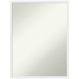 Amanti Art Incline Non-Beveled Wood Framed Bathroom Vanity Wall Mirror - 1 of 4