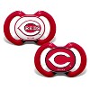 BabyFanatic Officially Licensed Unisex Pacifier 2-Pack - MLB Cincinnati Reds. - image 2 of 4