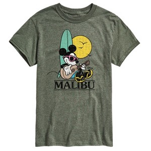Men's - Disney - Mickey Malibu Beach Short Sleeve Graphic T-Shirt - 1 of 4