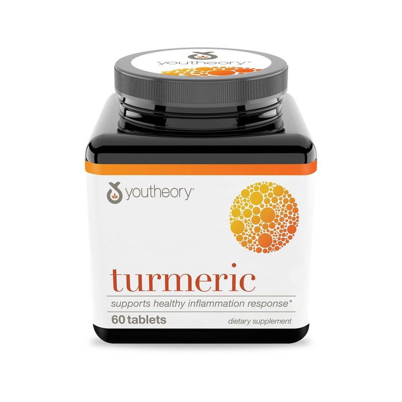 Youtheory Turmeric Tablet - 60ct, 1 of 8