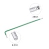 Unique Bargains S2 Steel Metric Ball End Tip L-Shaped Long Arm Hex Wrenches 2 Pcs - 3 of 4