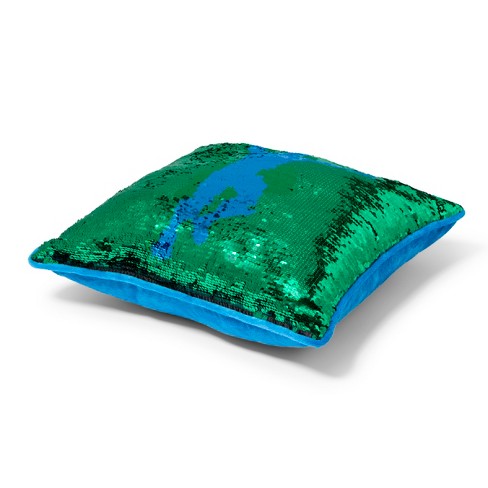 fortnite best mates sequin throw pillow blue - mates fortnite