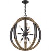 Quoizel Lighting Babaton 10 - Light Pendant in  Old Black - 3 of 4