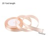 Unique Bargains Double Face Wide Satin Ribbon with Gold Edges for Wedding Bouquet - 2 of 4