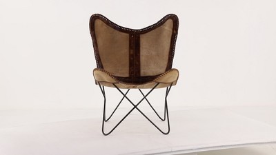 Target wood hot sale butterfly chair