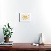 Deny Designs Carrie Cantwell Happy Sun White Framed Art Print - 2 of 4