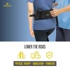 Transfer Belt Fle to unlock - 50 holds up 500 LBS - or Lifting Seniors -  Gait Belt With 6 Handles - Great lift belt for elderly therapy handicap  etc. walking and standing - easy buckBy medical king