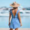 Women's Lace Up Backless Cover-Up Dress -Cupshe - 4 of 4