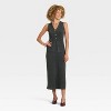 Women's Wrap Column Midi Skirt - A New Day™ - 3 of 3