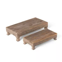 Park Hill Collection Far East Wooden Risers