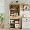 Tall Kitchen Pantry Cabinet 69" Storage Cabinet with Doors, Drawer and Adjustable Shelves, Cupboard for Bathroom Dining Room - 2 of 4