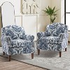 Set of 2 Giampiero Living Room Comfty Armchair with Nailhead Trims | ARTFUL LIVING DESIGN - 2 of 4