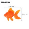 Unique Bargains Aquarium Fish Tank Glowing Animal Decoration Artificial Golden Fish Ornament Orange 1 Pcs - image 4 of 4