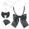 INSPIRE CHIC Women's Pre-tied Colorful Plaid Elastic Strap Party Costume Bow Ties - 3 of 4