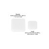 Scrapbook Adhesives by 3L: 3D Permanent Adhesive Thin Foam Squares in White, 10 Pack - 4 of 4