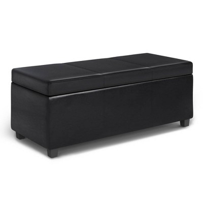 Franklin Lift Top Rectangular Storage Ottoman - WyndenHall