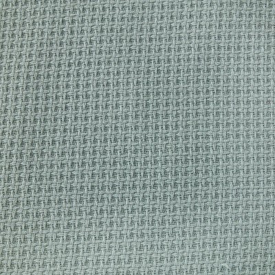 Coastal Knit King-Sized Cotton Blanket in Aqua