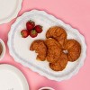 Totalee Gift Regency Floral Platter Ceramic White - 2 of 2