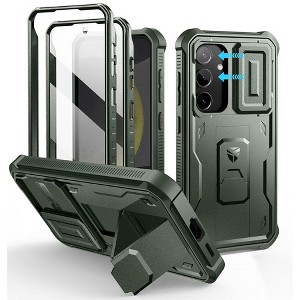 Dexnor for Samsung Galaxy S24 Case with Built-in Slide Camera Cover & Screen Protector & Kickstand - 1 of 1