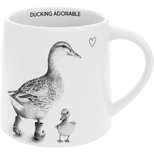 Pavilion Gift Company - Ducking Adorable - 17 oz Mug - Drinkware - 1 of 1