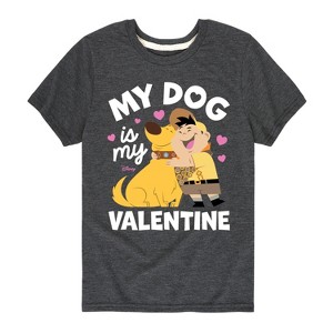 Boys' - Disney - Dug My Dog Is My Valentine Short Sleeve Graphic T-Shirt - 1 of 4