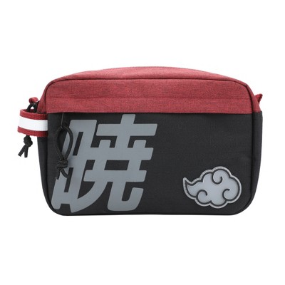 Naruto Akatsuki Kanji Toiletry Bag