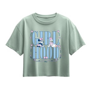 Girls' - Disney - Girlhood Short Sleeve Boxy Graphic T-Shirt - 1 of 2