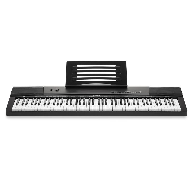 Hamzer 88-Key Electronic Digital Music Keyboard Piano with Full-Size Touch Sensitive Keys and Sustain Pedal, 2 of 6