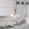 Hampton & Thyme 8.63" Wide Pendant with Glass Shade - image 2 of 4